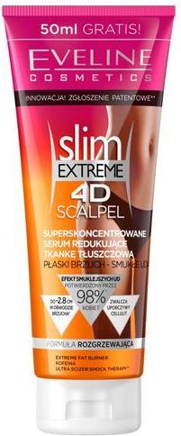 Actual product image Eveline Slim Extreme 4D Scalpel Super Focused Serum Reduced By Fat Form Warming 250Ml (250 ml)