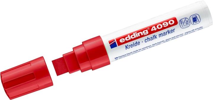 Produktbild Edding 4090 Kreidemarker (Rot, 4 mm, 5 x)