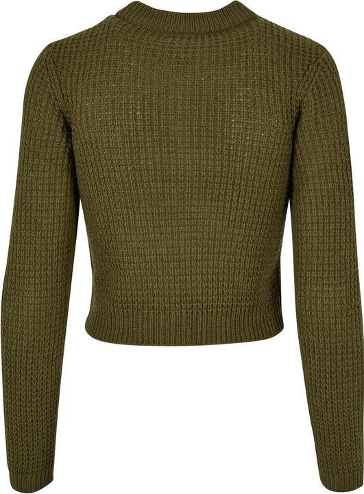 Produktbild Urban Classics Ladies Short Waffle Sweater (3XL)