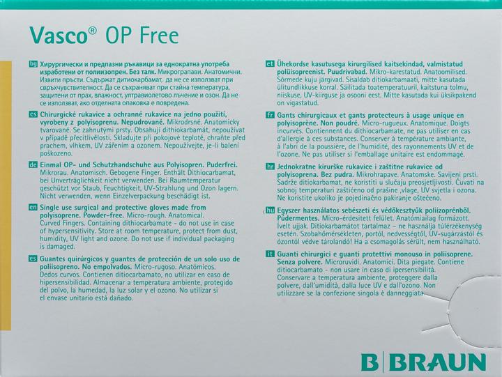 Produktbild B.Braun OP Free Handschuh Latexfrei Grösse 8 (40 Paar) (8)