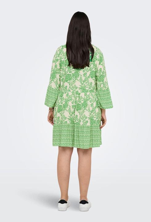Actual product image Only CARMARRAKESH Kurzes Kleid Tunika mit halber Knopfleiste (46)