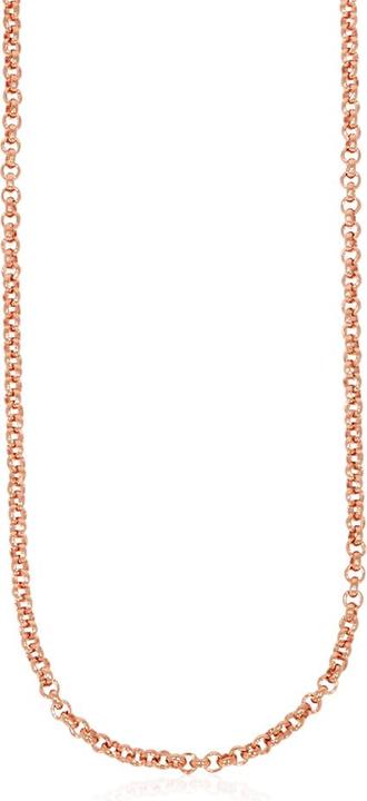 Immagine prodotto Xen Collana cimelio lunga 42-45 cm in argento 925 placcato oro rosa (Argento 925, 42 - 45 cm)
