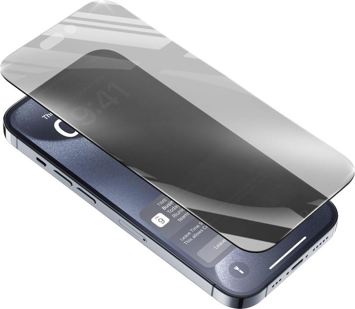 Image du produit Cellularline Top Secret Glass (1 pièce(s), Apple iPhone 15 Pro)