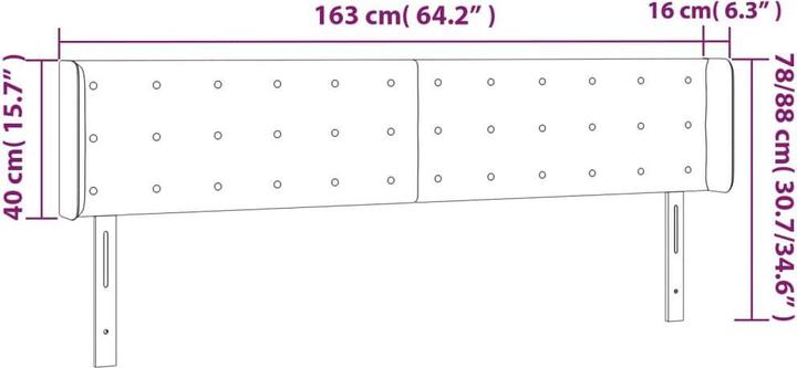 Produktbild VidaXL Farlie (163 x 16 x 88 cm)