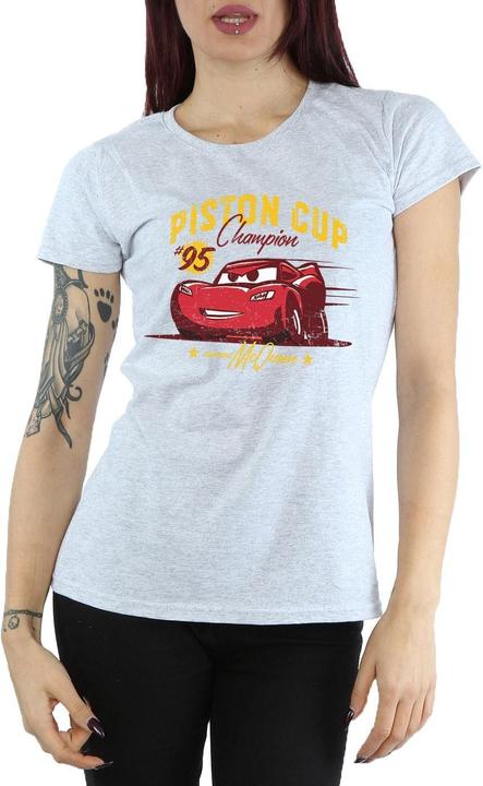 Immagine prodotto Disney Cars Piston Cup Champion Maglietta Donna (XL)