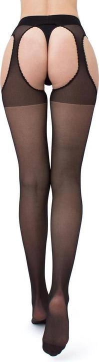 Image du produit Giulia Love 20 Bas porte-jarretelles, couleur noir, taille 40-42 (20 DEN, 40 - 42)