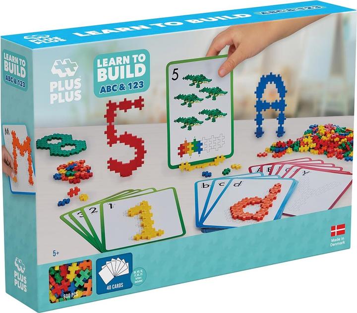 Image du produit Plus-Plus 600 Blocs de construction créatifs ABC & 123