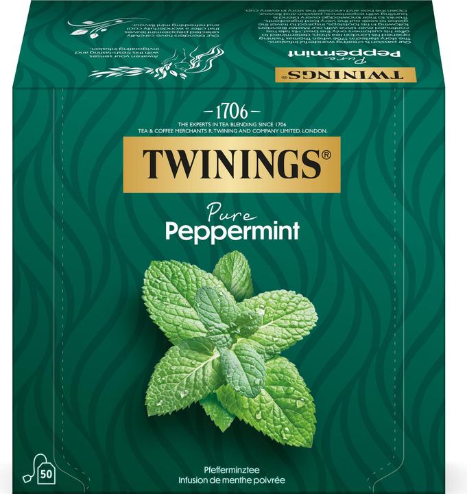 Image du produit Twinings Sachets de thé à la menthe poivrée 50x 2 g (100 g)