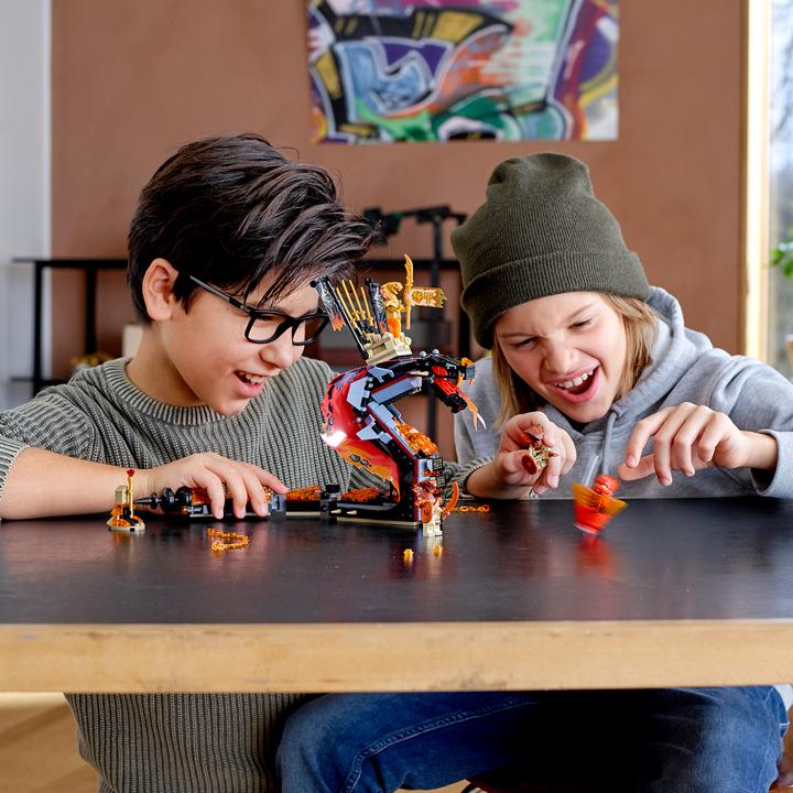 Actual product image LEGO Fire Snake (70674, LEGO Ninjago)