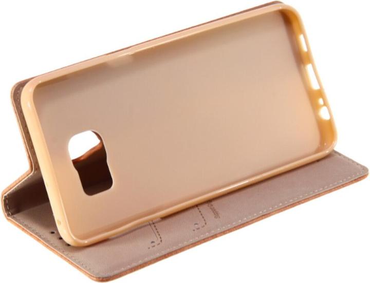 Actual product image Royal VKB Book Case Royal Galaxy S6 Edge Plus - Gold (Samsung Galaxy S6 Edge+)