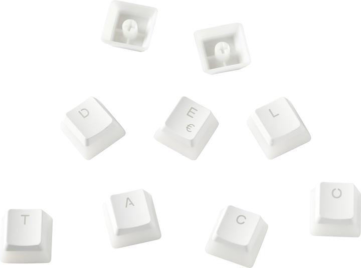 Produktbild Deltaco Mech 60% Keyboard Pudding Keycaps Hot swap RGB - Gaming Tastatur - Hvid (Kabelgebunden)