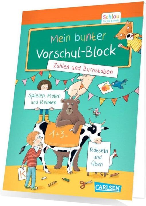 Immagine prodotto Schlau für die Schule: Mein bunter Vorschul-Block (Tedesco, Sabine Rothmund, Christine Mildner, 2023)