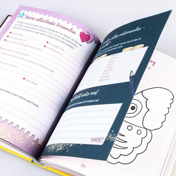 Produktbild Dein Mädchen-Buch: Lovebook (Deutsch, Christiane Hahn, Nikki Busch, 2020)