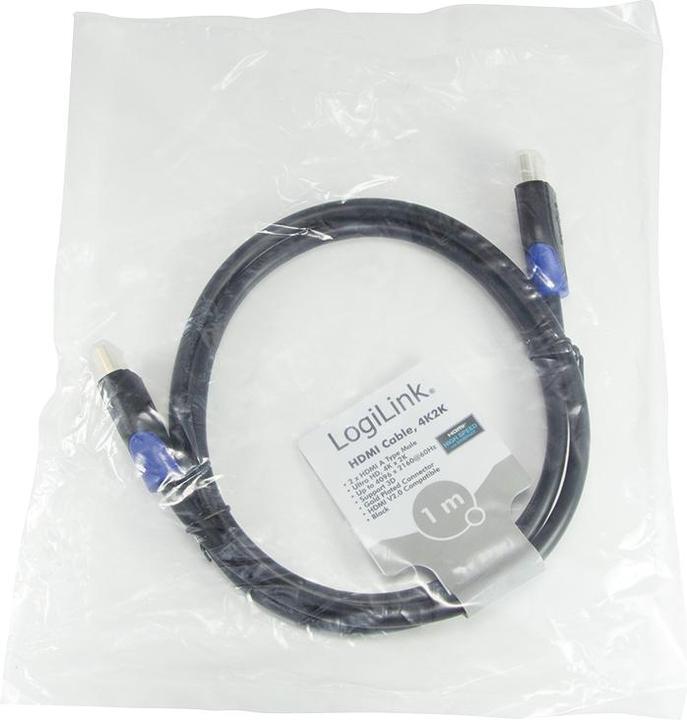 Productafbeelding LogiLink HDMI (Type A) - HDMI (Type A) (1 m, HDMI)