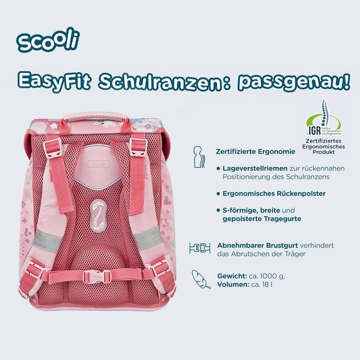 Produktbild Familando Scooli Easy FIT Schulranzen-Set (18 l)