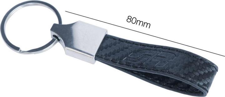 Actual product image Simoni Racing Keyring Carbon Look