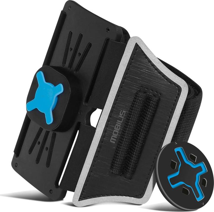 Actual product image Mobilis BRAZALETE UNIV U.FIX RUN KIT. Cell Phone Protective Case Wristband Case Black