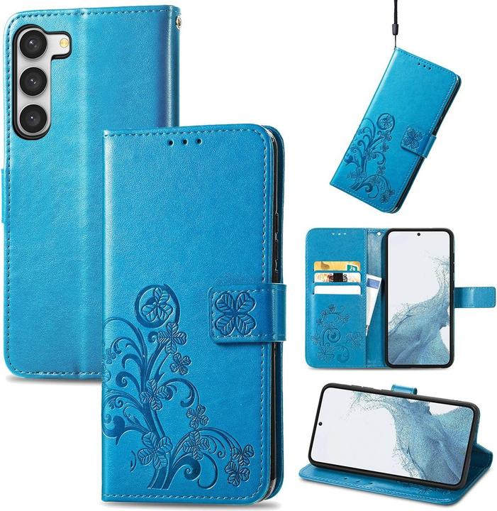 Produktbild König Design Hülle Handy Schutz für Samsung Galaxy S23 Plus Ultra Case Cover Tasche Wallet (Samsung Galaxy S23+)