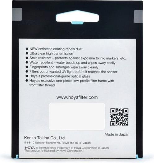 Image du produit Hoya Fusion Antistatic Next UV Filter (49 mm, Filtre UV, 49 mm)