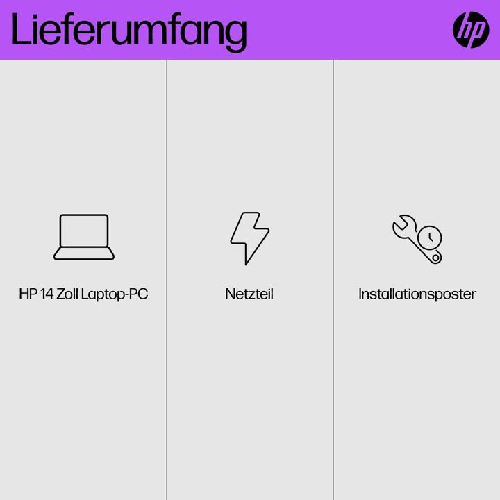 Image du produit HP 14-em0175ng (14", AMD Ryzen 7 7730U, 16 Go, 512 Go, DE)
