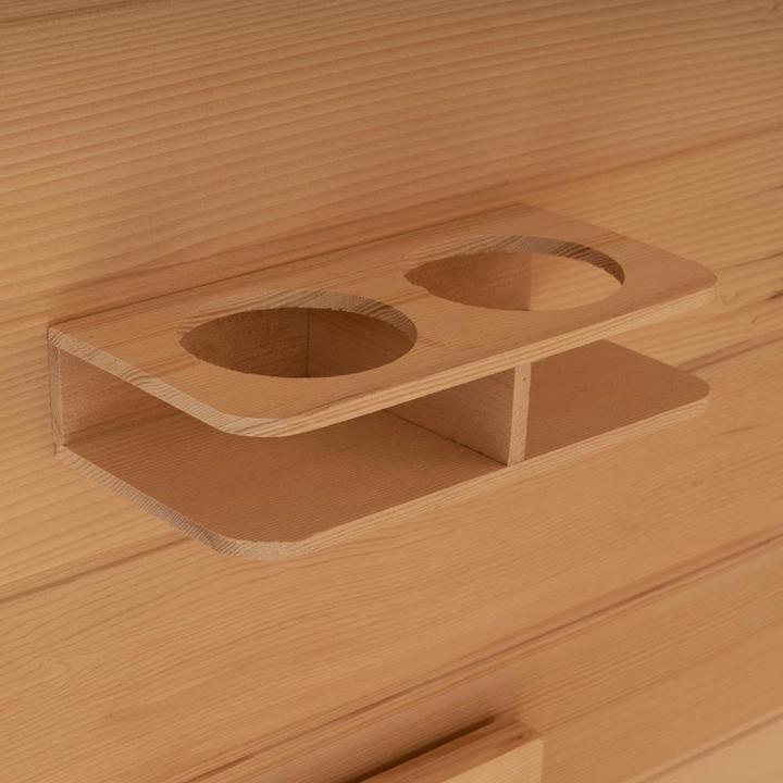 Immagine prodotto Home Deluxe Cabina a infrarossi IKENNA M - 120x105cm per 2 persone - Cabina a infrarossi con 1750 Watt