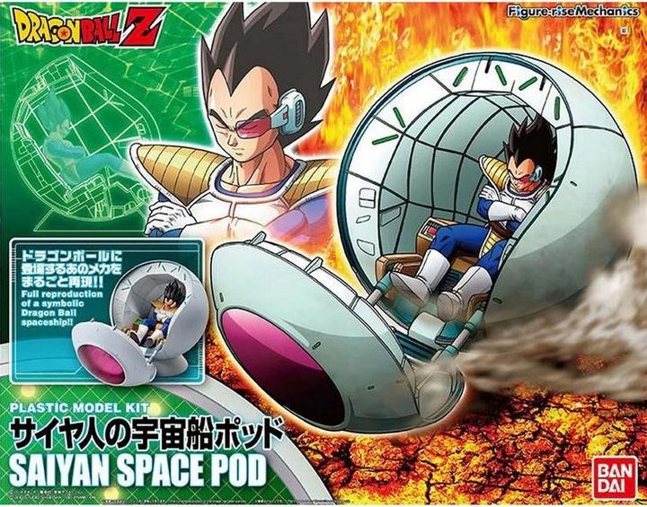 Actual product image Bandai Dragon Ball - Vegeta Saiyan Space Pod Figure Rise