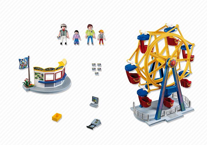 Produktbild Playmobil Riesenrad mit bunter Beleuchtung (5552)