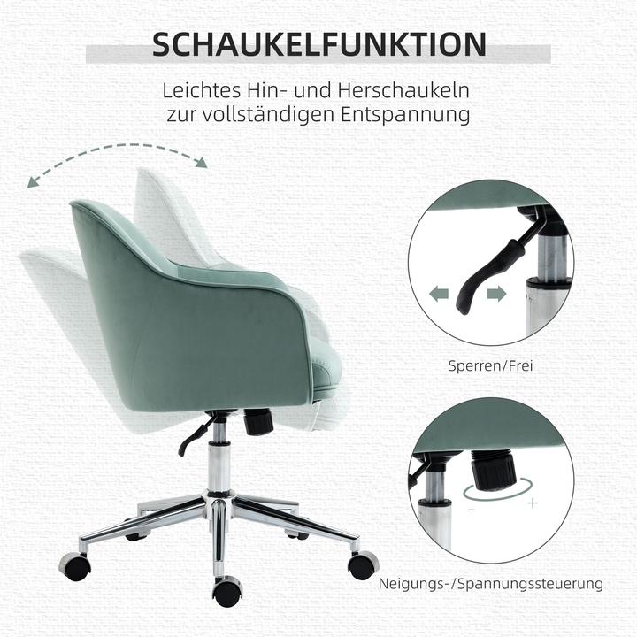 Image du produit Vinsetto Siège de bureau ergonomique, high-end gaslift
