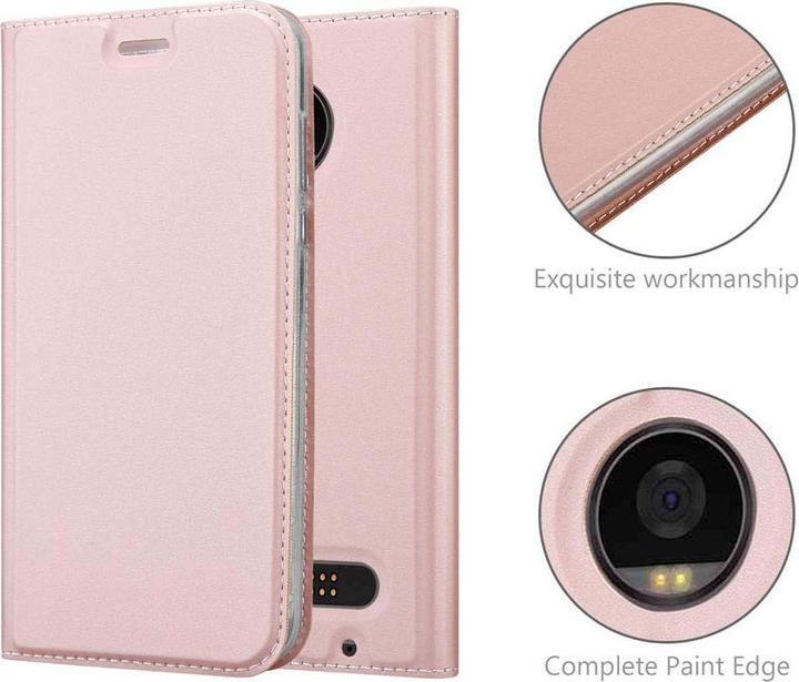 Produktbild Cadorabo Book Classy Style Cover (Motorola Moto Z2 Play)