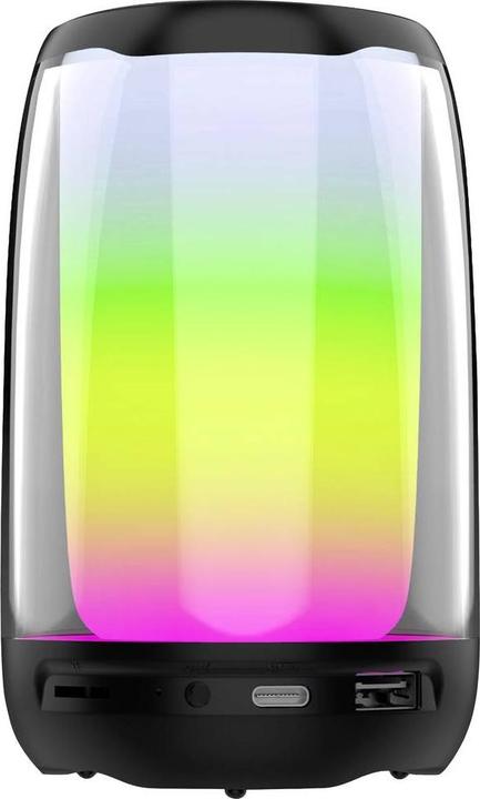 Actual product image Onestyle Soundcolor-01 Bluetooth® speaker black, multi-colour (5 h, Rechargeable battery operated)