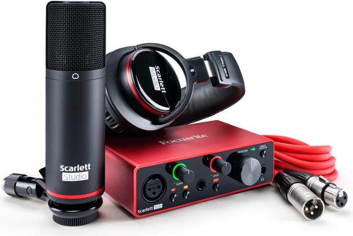 Image du produit Focusrite Scarlett Solo Studio Pack 3ème génération (USB)