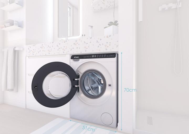 Image du produit Candy CW50-BP12307-S (5 kg, Gauche, Prise UE)