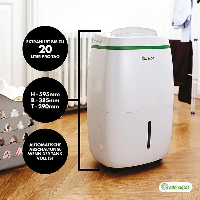 Produktbild Meaco 20L Low energy (50 m², 20 l/24h)