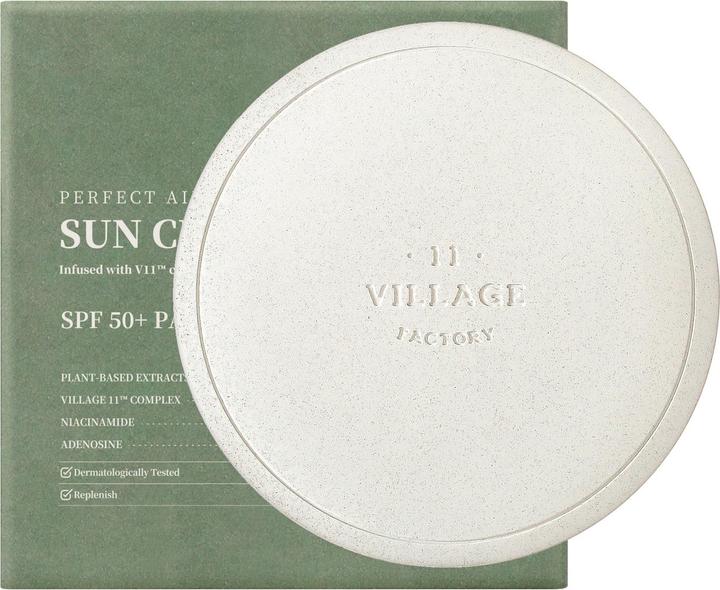 Village 11 Factory Perfect airy sun cushion (Sonnenstick, SPF 50+, 14 g)