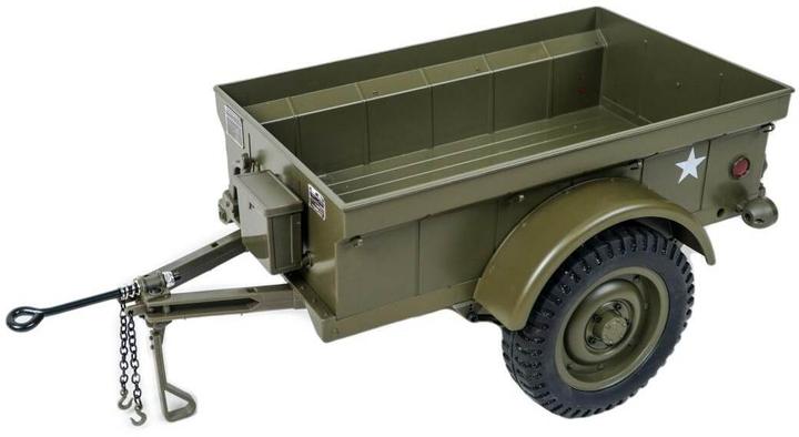RocHobby Trailer to 1941 MB Willys Jeep, 1:6 (RTR Ready-to-Run)