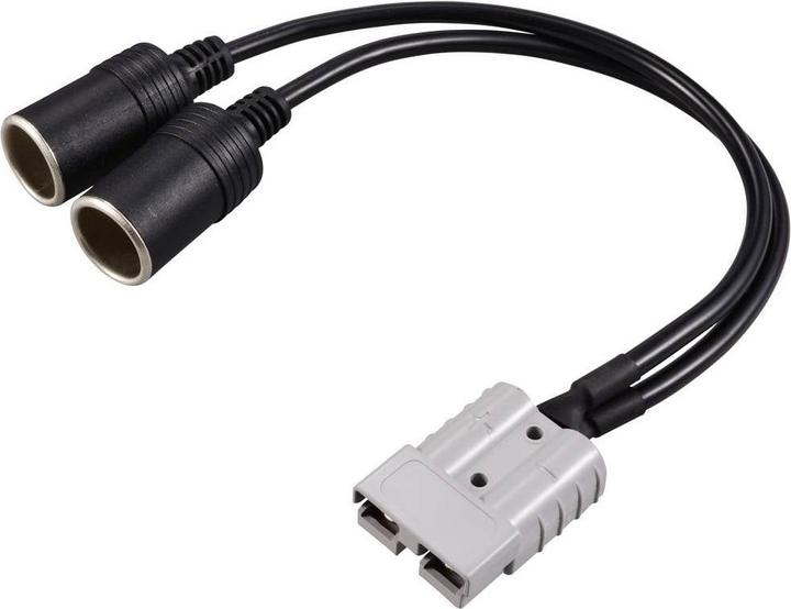 Produktbild Tru Components Hochstrom Batteriesteckverbinder auf 2x KFZ Zigarettenanzünder-Buchse TC-1219570