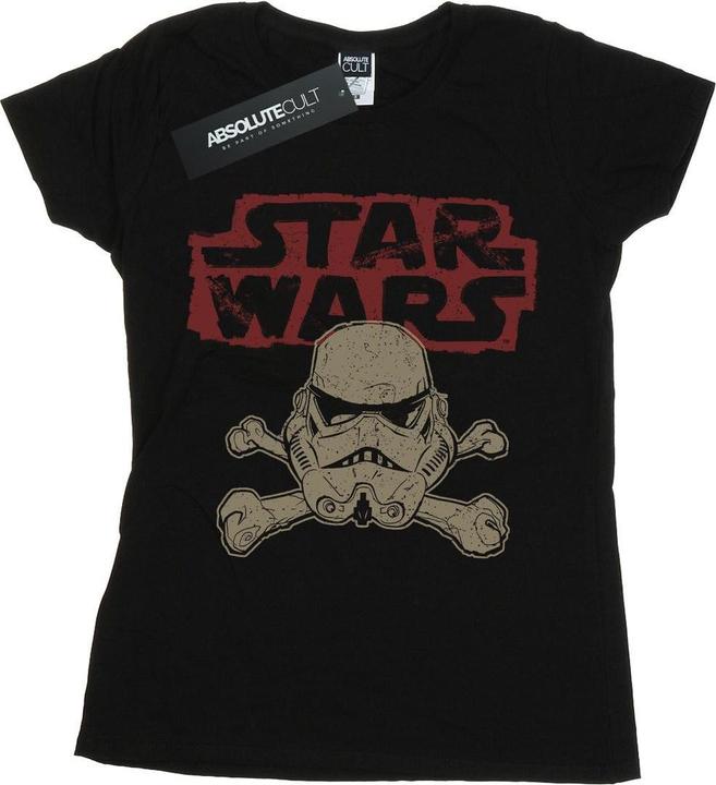 Star Wars Stormtrooper Skull Logo TShirt (M)