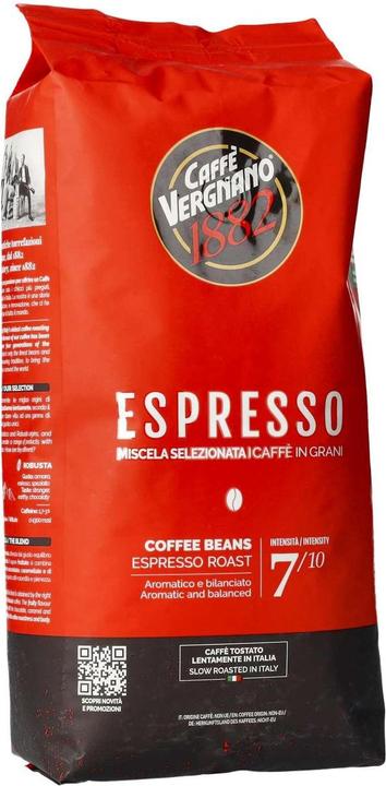 Image du produit Caffè Vergnano bar à espresso (1000 g, Torréfaction foncée)