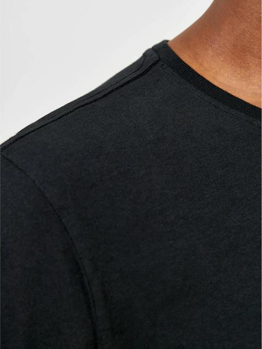 Actual product image KnowledgeCotton Apparel Basic Tee Black Jet (XL)