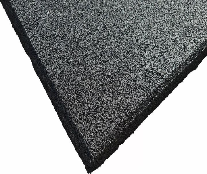 Produktbild Stockz Gummiboden "Outdoor Tiles Black" 100x100cm (3 cm)