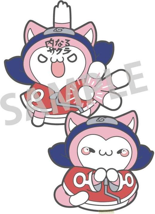 Megahouse Distintivi Naruto Mega Cat Project Nyaruto! Sakura Haruno 5 cm (cartone da 48)