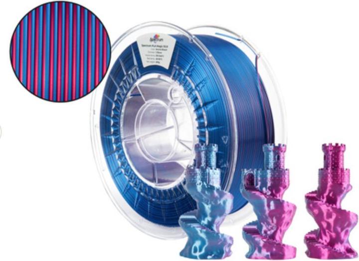 Immagine prodotto Filament · PLA Magic SILK · AURORA BLOOM · 1.75mm · 1kg (PLA, 1.75 mm, 1000 g, Multicolore)