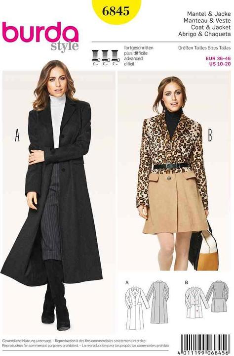 Pattern Coat + Jacket