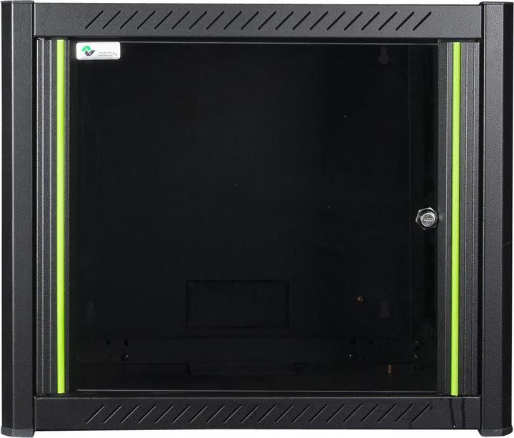 Produktbild Logon RWP09U56BL Wandrek 9U Zwart rack (9 HE, 19 Zoll Rack)