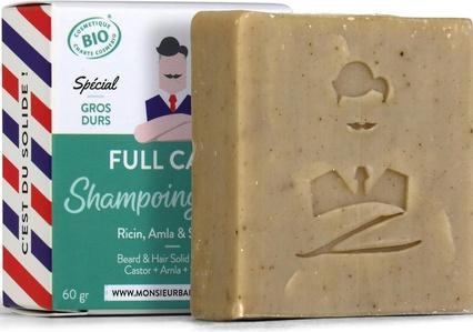 Produktbild Monsieur Barbier Mr Barbier Beard & Hair Solid Shampoo (60 ml, Festes Shampoo)