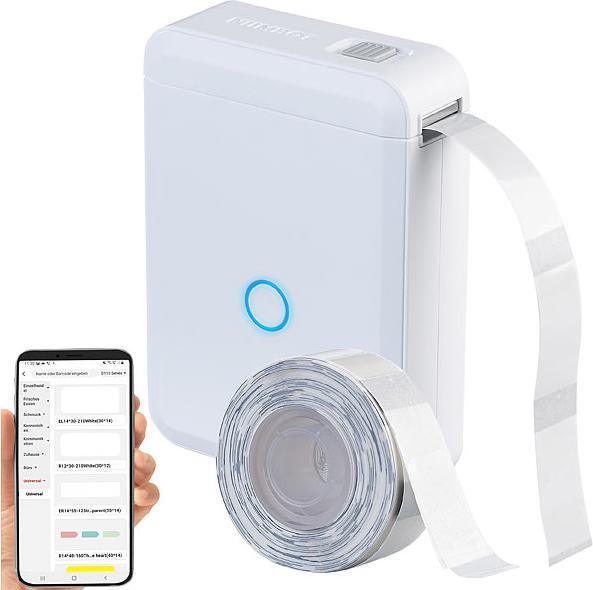Actual product image Callstel Mobile battery-powered thermal label printer (203 dpi)