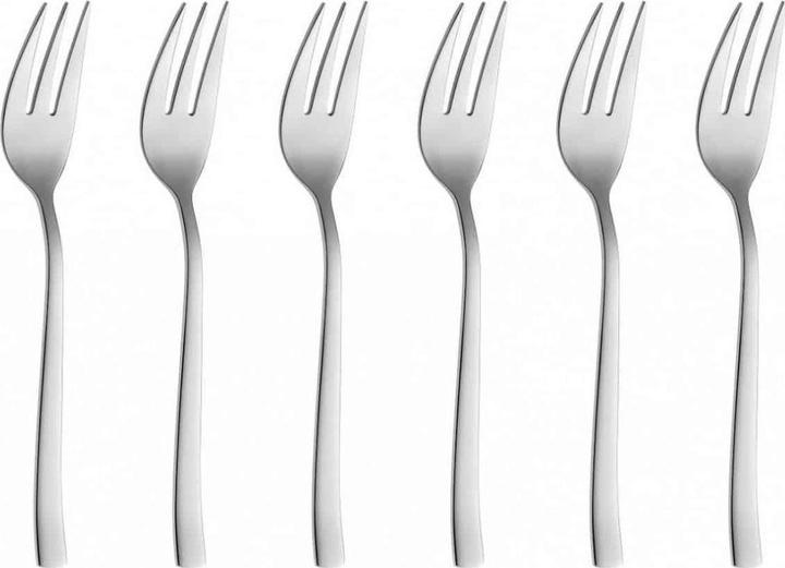 Gerlach 6 Onda cake fork set (6 Piece, Pitchfork)