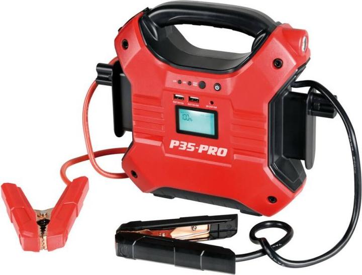 Lampa Dispositif de démarrage d'urgence P35 Pro - 12/24V - 35Ah (1200 A, 35000 mAh)