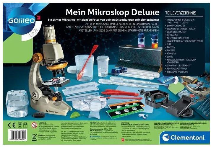 Image du produit Clementoni Mon microscope Deluxe FR