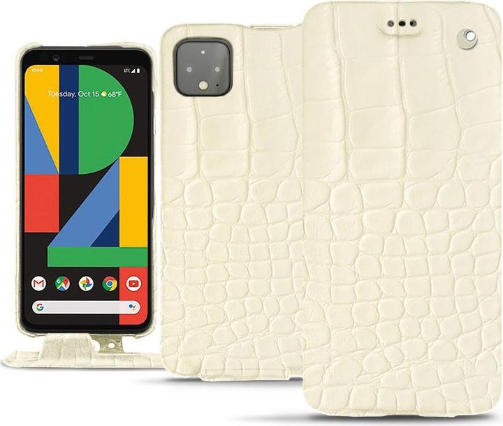 Actual product image Noreve Leather cover vertical (Google Pixel 4)